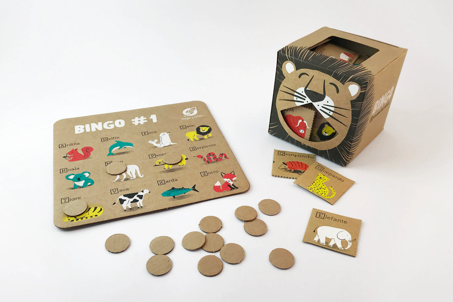 Bingo Animales del Mundo