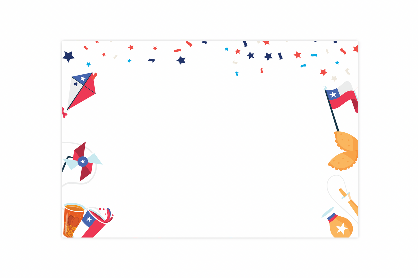 Tarjeta Felices Fiestas Patrias