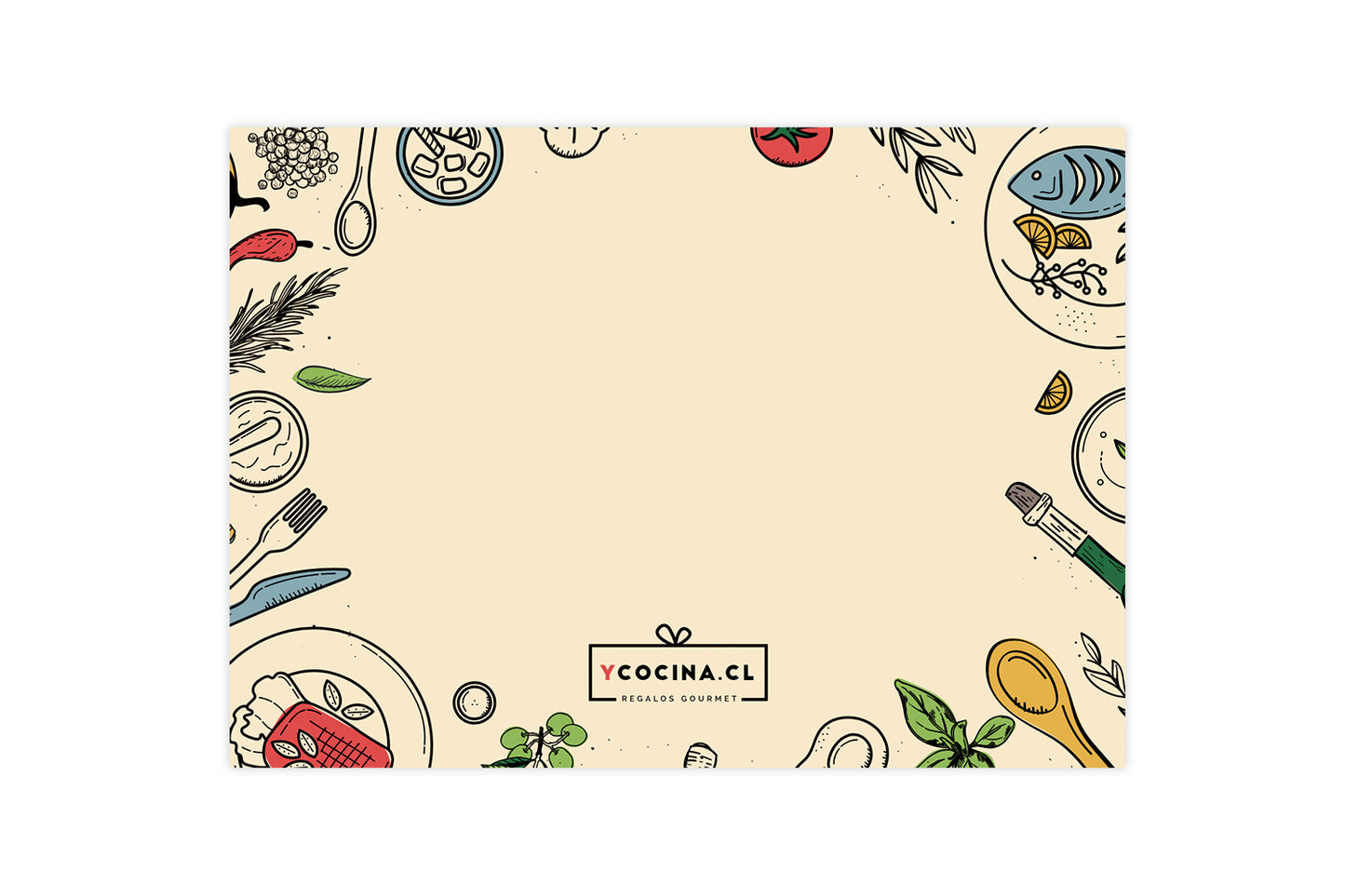 Tarjeta Chile Gourmet