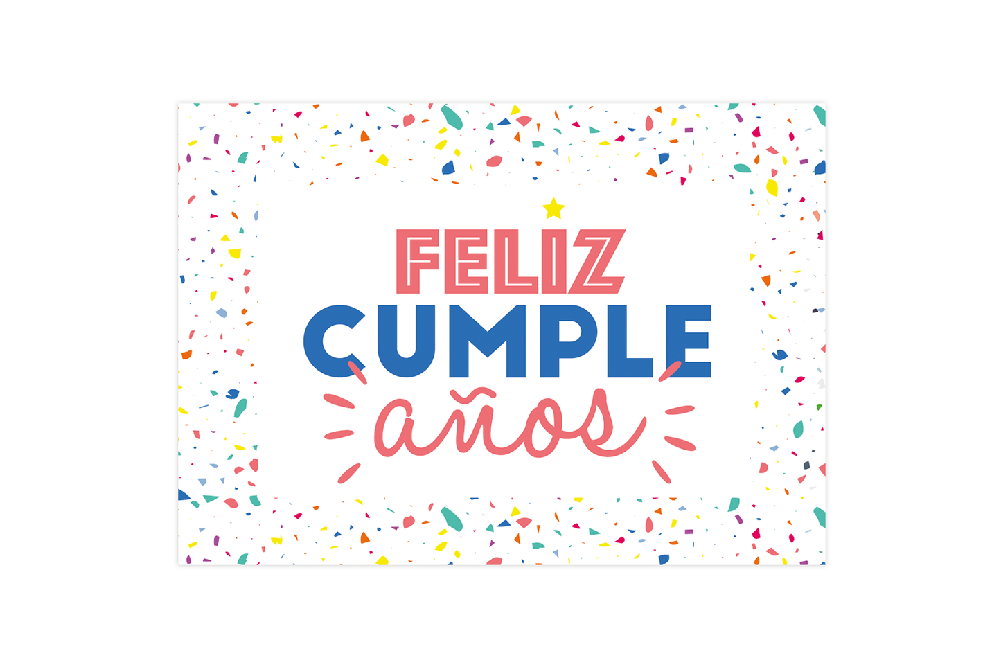 Tarjeta Feliz Cumple