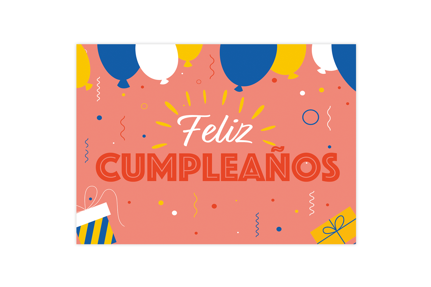 Tarjeta Feliz Cumpleaños