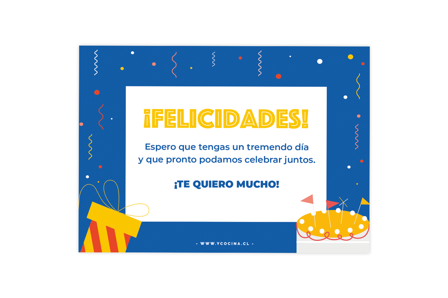 Tarjeta Feliz Cumpleaños