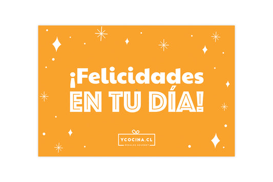 Tarjeta Felicidades en tu Día