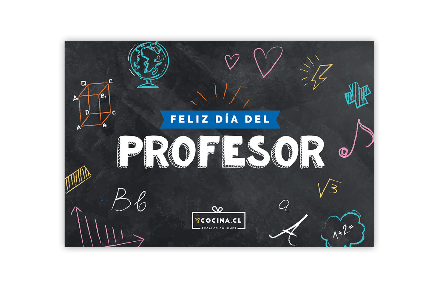 Tarjeta Feliz Día Profesor