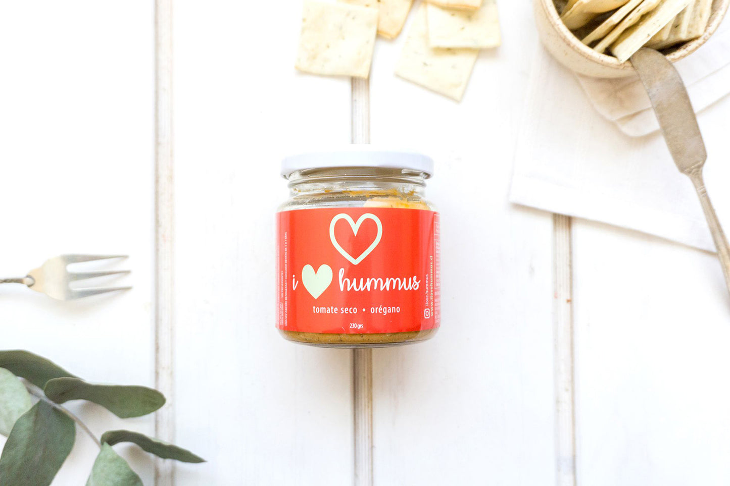 Hummus Tomate Seco Orégano