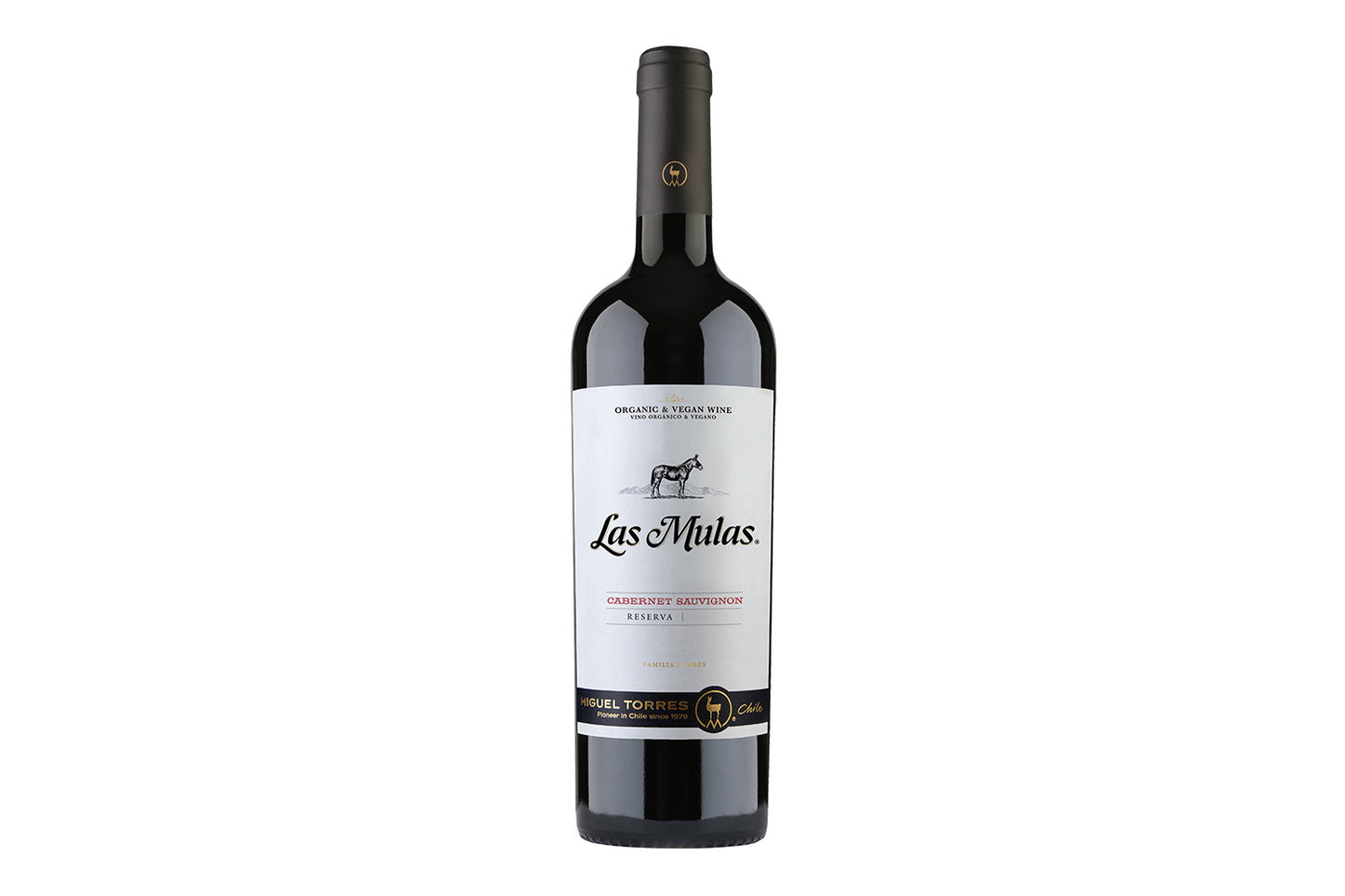 Vino Orgánico Las Mulas Cabernet Sauvignon Reserva