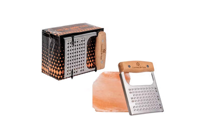 Rallador de Sal + Piedra de Sal Rosada