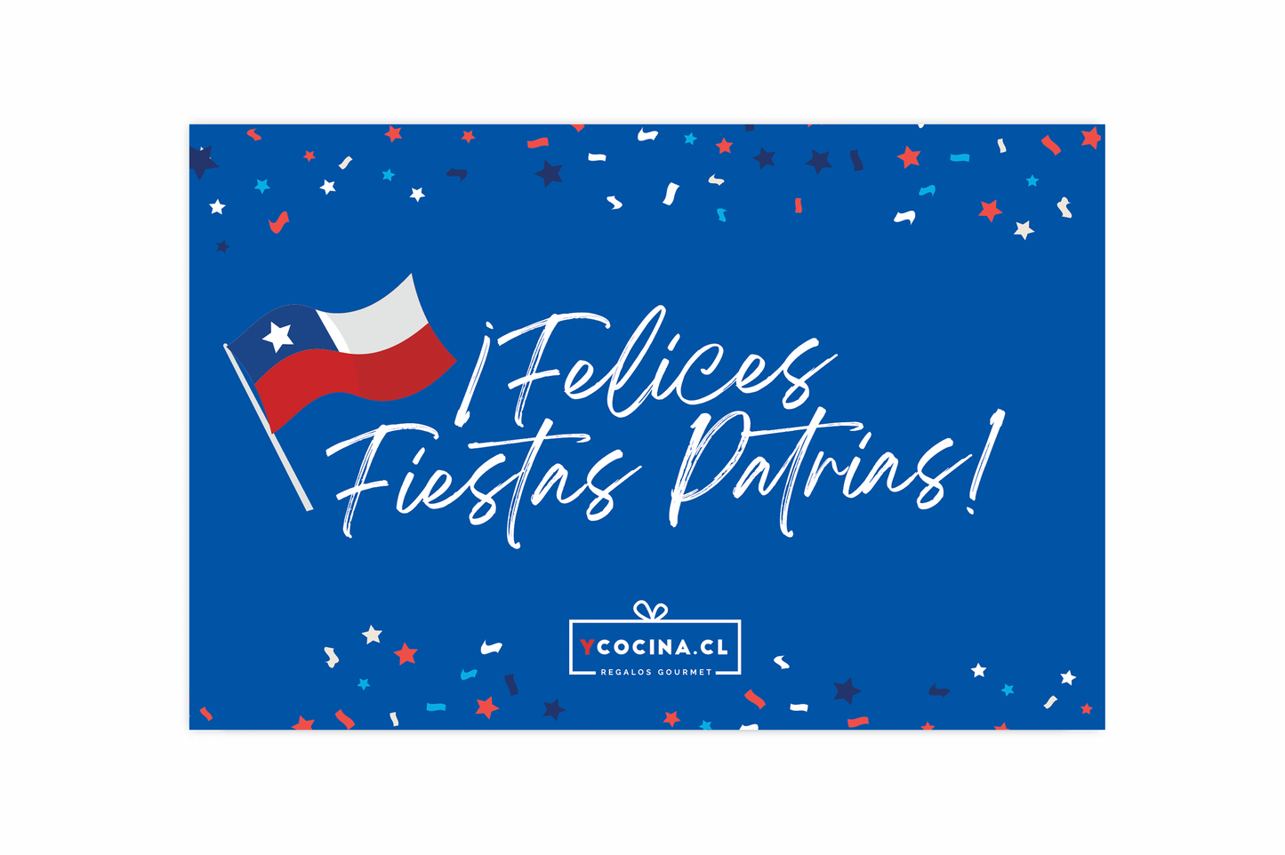 Tarjeta Felices Fiestas Patrias