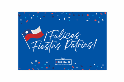 Tarjeta Felices Fiestas Patrias