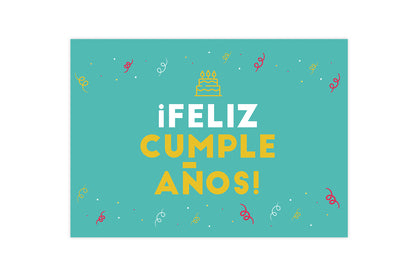 Tarjeta Cumpleaños Calipso
