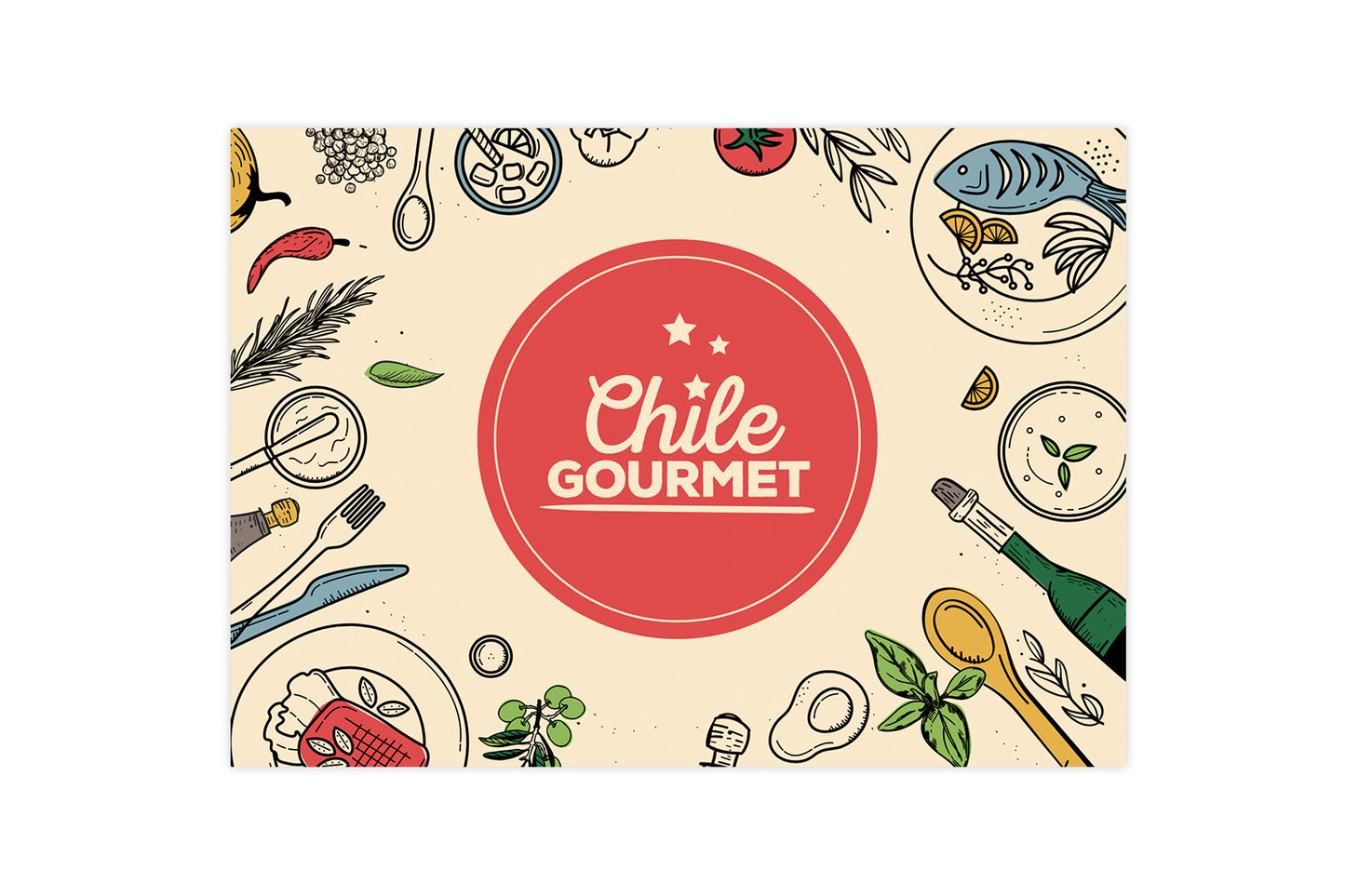 Tarjeta Chile Gourmet