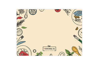 Tarjeta Chile Gourmet