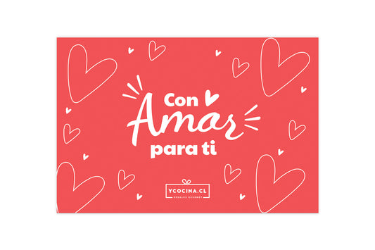 Tarjeta con Amor para ti