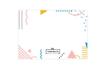 Tarjeta Gracias Celeste