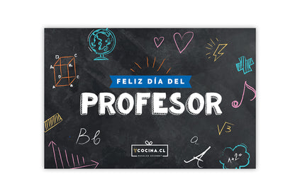 Tarjeta Feliz Día Profesor