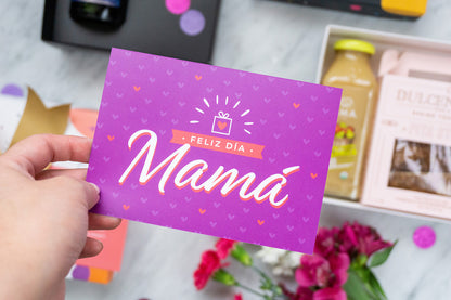 Tarjeta Feliz Día Mamá Corazón