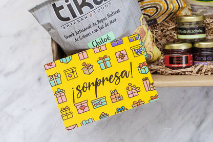 Tarjeta Sorpresa Amarilla